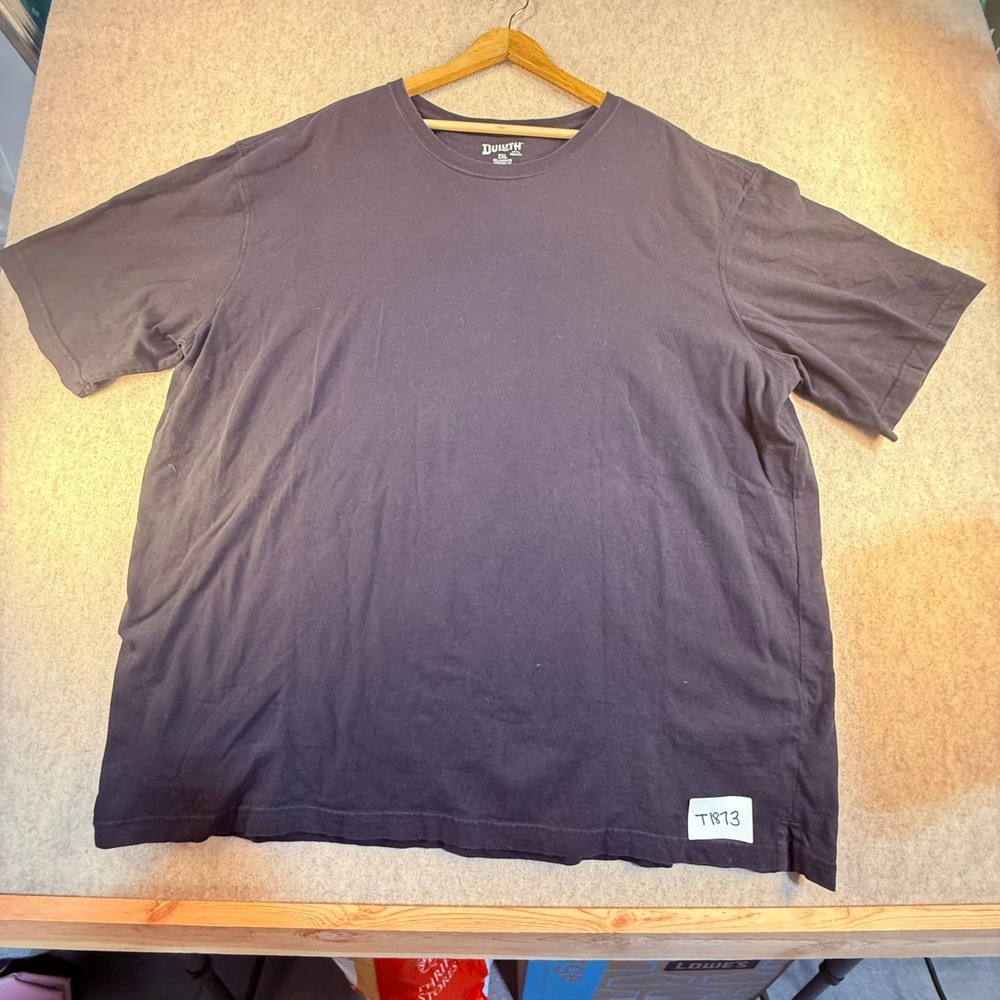 Duluth Trading Co Mens 2XL Relaxed Fit Longtail T-Shirt Navy Blue Short Sleeve